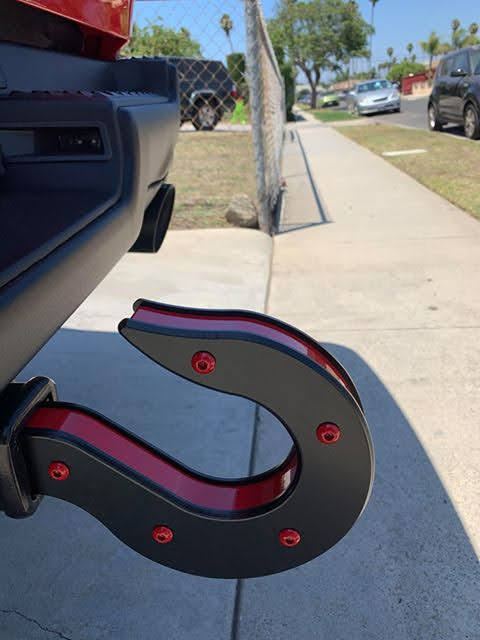 Extractor Hitch Hook - Multiple Colors Available – Wicked Rails