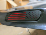 2500 / 3500 Hood Badges - Fits 2019+ Ram HD Trucks - Red and Black