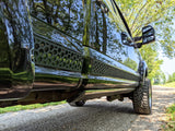 Honeycomb Door Guard Runners - Textured Black - Fits 2017 - 2022 Super Duty®